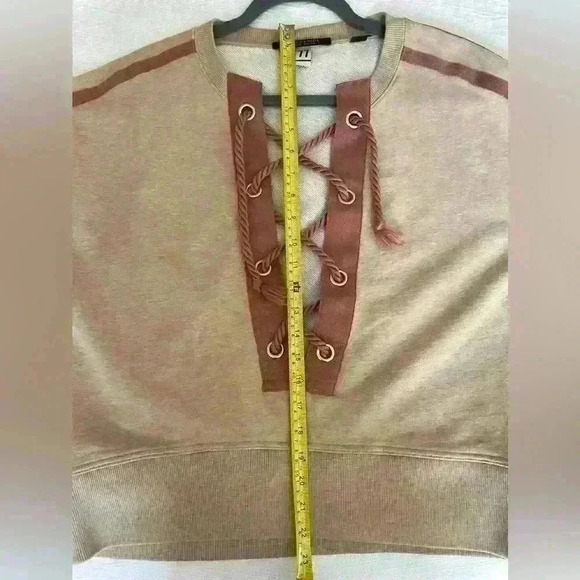 Scotch & Soda Lace Up Crewneck Sweatshirt size
Small/Medium - Picture 4 of 8